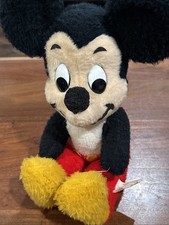 Vintage California Stuffed Toys Walt Disney Characters Mickey Mouse Plush