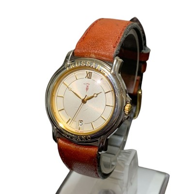 Trussardi Tr-2017 Analog Quartz Men Men'S Watch Works Confirmed Vintage 00340579
