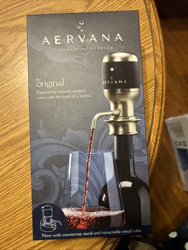Aervana Luxury Electric Wine Aerator Dispenser- Enhanced Aromas And Flavors