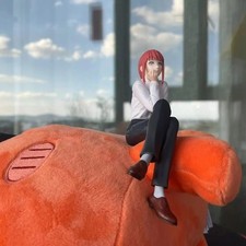 Chainsaw Man Makima Anime Figure Desktop Noodle Stopper PVC Model Toy Gift