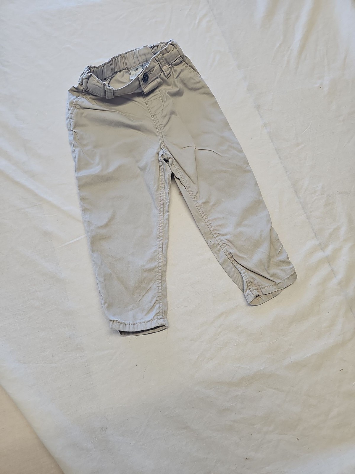 H&M Kids Beige Chino Trousers - 12-18 Months V849 image 3