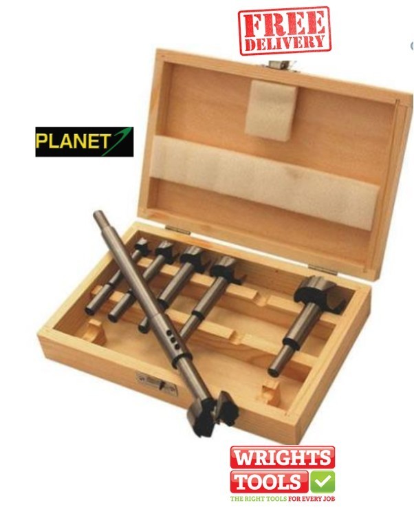 Planet Short Series 7 Piece Forstner Bit Set 15,20,25,30,35,40MM