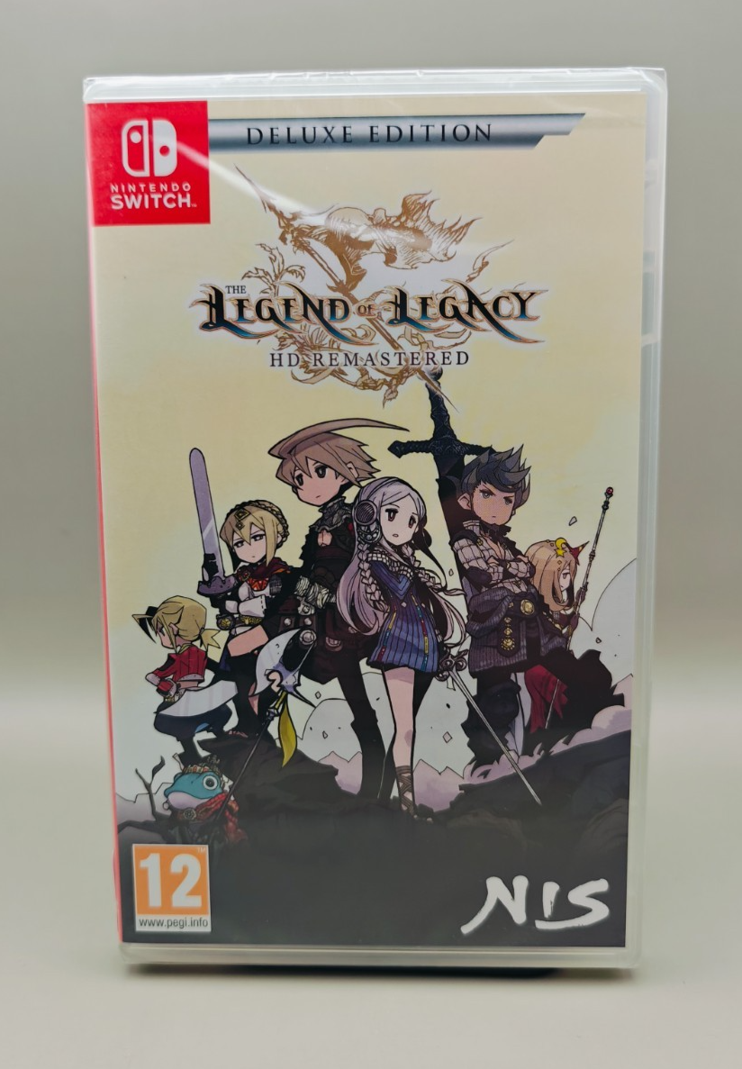 The Legend of Legacy HD Remastered Nintendo Switch Neuf Sous Blister