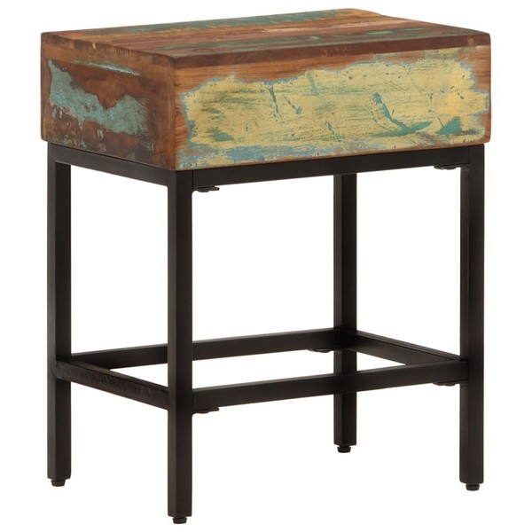Beistelltisch 40X30X51 Cm Altholz Massiv-image