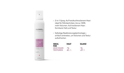 Goldwell Stylesign Heat Styling Blowout & Texture Spray 200 ml Föhnspray