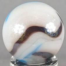 Vicor White Tiger Marble .61 Inches Near-Mint Condition Combined Shipping
