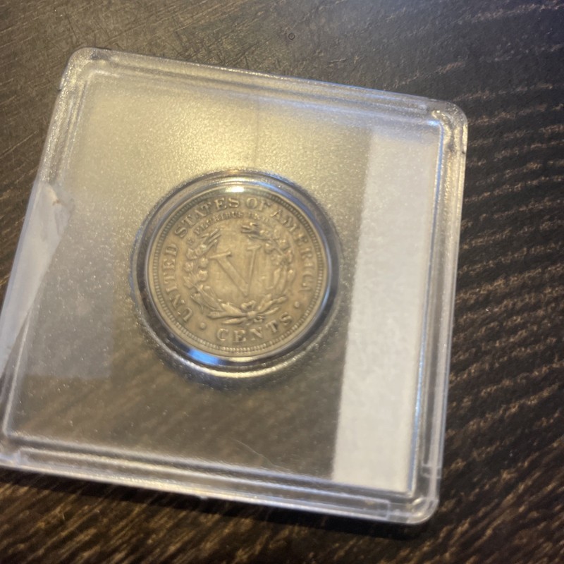 1911 very fine liberty nickel 