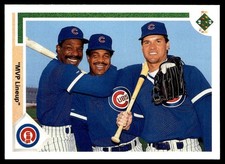 1991 Upper Deck MVP Lineup Chicago Cubs #725