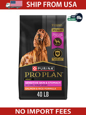 Purina-Pro-Plan Sensitive Skin and Stomach Salmon Rice Formula Dog Food 40 lbs