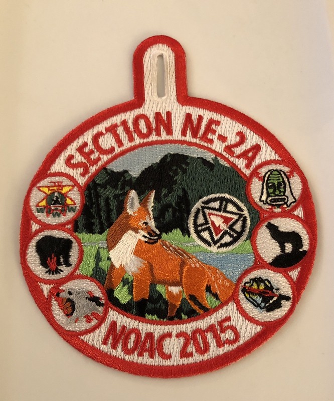 NOAC 2015 Section NE-2A Centennial Pocket Patch  OA  BSA