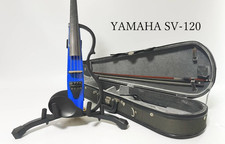 YAMAHA SV-120 Electric Silent Concert Violin Blue Power confirmed