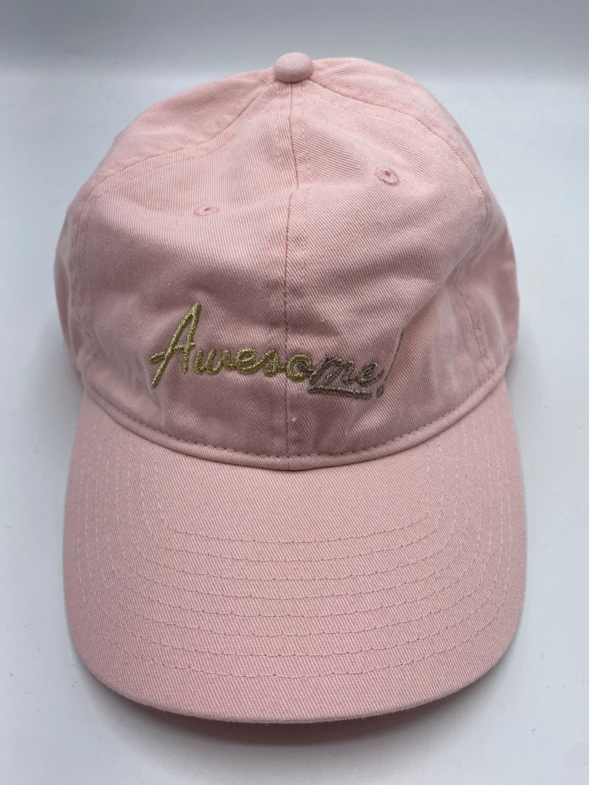 The Taylor Swift Awesome Me Embroidered Graphic Pink Baseball Hat Cap One Size