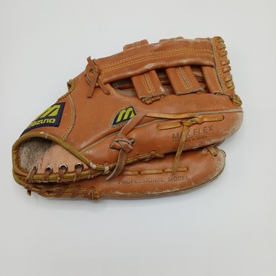 Vtg Mizuno MM1300 RHT Baseball Glove Professional Model Steer Hide Leather 13 