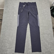 Columbia Pants Womens 6 Black Omni-Freeze Titanium Belted Stretch Hiking Cooling