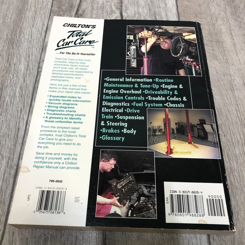 Chilton’s Ford Pickups And Bronco 1987-96 Manual de reparación 26664 (8136) Foto 4 de 4