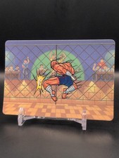 Sagat #73 Street Fighter II Barcode Battler Card 1992 EPOCH Japan TCG CCG