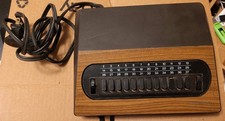 VTG JERROLD CATV Cable Converter Switch Box Starcom2 JSX-2 Woodgrain 1970s 1980s