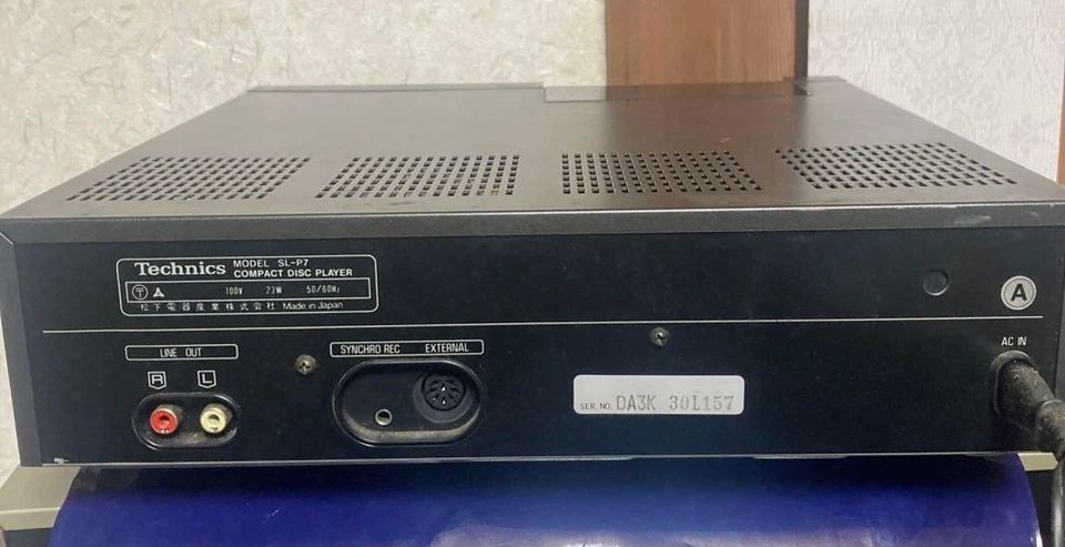 [ For Parts ] TECHNICS SL-P7 CD Compact Disc Player 251107 - Image 3 of 4