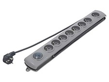 50167-QOL1 50167 Power Strip: Fusing Sockets: 8 230VAC 10A Grey 1.8m QO