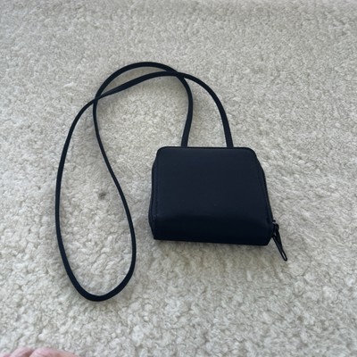 Women's Athletics Black Crossbody Make Up ID Small Rave Night Out