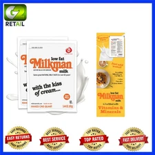 Nutritious Low-Fat Instant Milk Powder - Makes 1 Quart, Perfect for Outdoor!