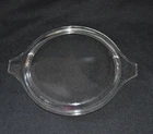 Vintage PYREX 1- 470-C Clear Glass Lid 6-1/4" Outer Diameter