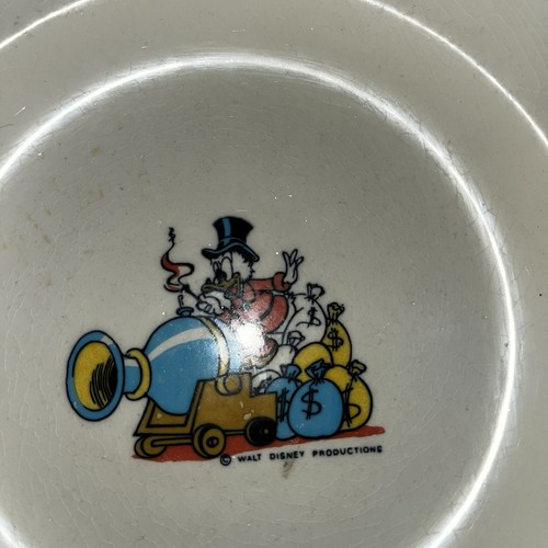2 Cormar Dutch Ceramic/Aluminium, 1960’s Walt Disney Baby Warming Plates Rare - Bild 9 von 20