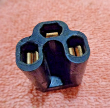 1955 1956 Plymouth Turn Signal Flasher Triple Connector Used 1370445