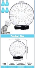 Cat Muzzle Grooming Anti Bite Helmet w/ 4 Paw Covers Anti Scratch Set