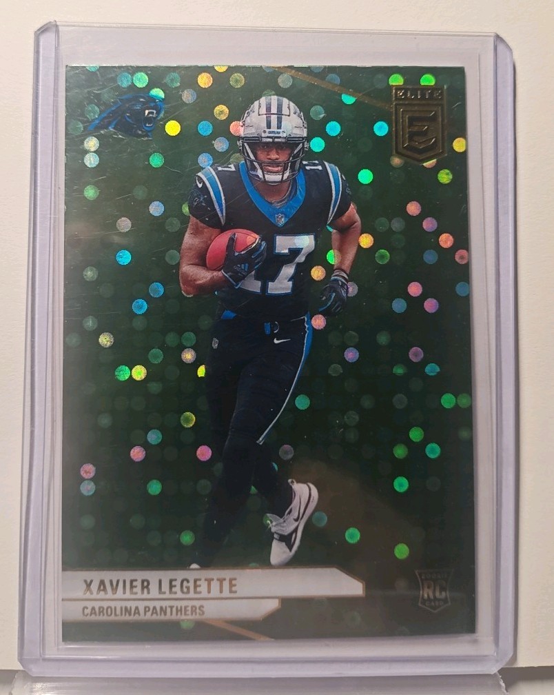 2024 Panini Donruss Elite Xavier Legette RC Green Disco Insert #113 MINT