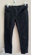 Levi  s Premium Black 511 Men  s Jeans 33.5 X 30.5 Stretch Slim