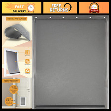 Extra Large Dog Door Flap Replacement, 13.75" x 24.38", Durable Flexible, Fits