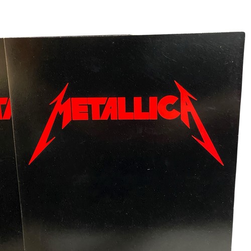 2 Stück Metallica 1984 Metal Miliz Ordner Bandmitglieder gedruckte Unterschriften - Bild 3 von 5