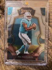 2022 Panini Select Premier Level Tua Tagovailoa #161 Silver Prizm Die-Cut