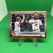 2022 Topps Series 1 - Juan Soto, Josh Bell #218 Orange Foil /299