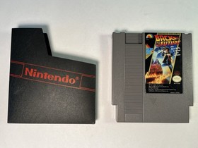 Nintendo NES Back To The Future Game CIB Complete In Box Good Condition WORKING