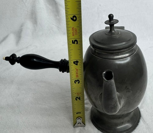 Antique Herkules SwedishTeapot With Black Wooden Handle Stockholm - Picture 10 of 12