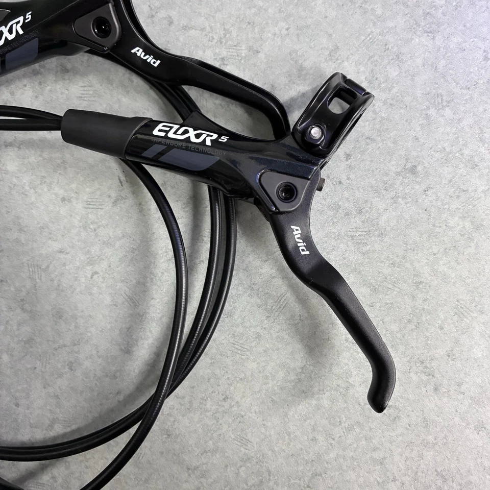 Set 5 Leve Freno Idrauliche E Pinze Freno Avid Elixir - Anteriore Non Funzionante - Immagine 2 di 4