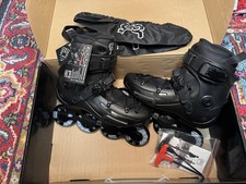 FR Skates FR1 80 Black 243mm Frame / 80mm Street Invaders Wheels Size US8 Men