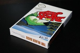 Black Bass NES Nintendo Boxed Tested Authentic Box No Manual Fishing Game Hot B