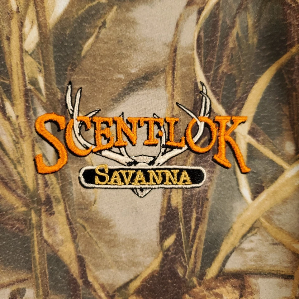 Scentlok Shirt Mens 2XL Advantage Max 4 HD Camo Odor Eliminating Hunting Savanna - Image 4 of 4