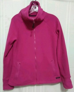 calvin klein pink fleece jacket