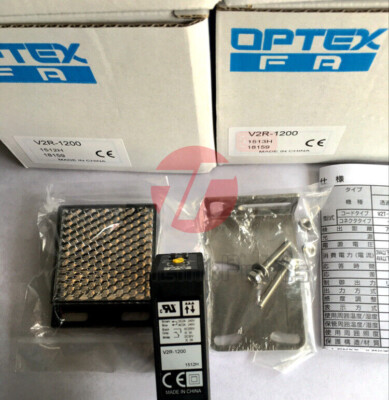 1PCS Optex V2R-1200 Photoelectric Sensor New V2R1200