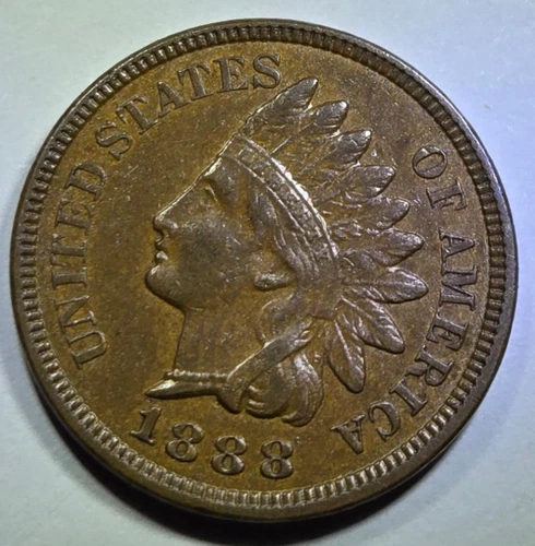1888 Indian Head Penny MS Uncirculated BN *High Grade*