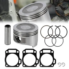 70mm Flat Top Piston Kit with 0.550 Rings and 26lb Valve Springs for Predator...