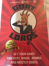 Goat Lords Game for Family, Adults, and Kids. Hilarious, Addictive, 2-6 Players