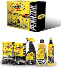 NEW Pennzoil Car Care Kit 5 Piece Complete Car Detail Pack!!