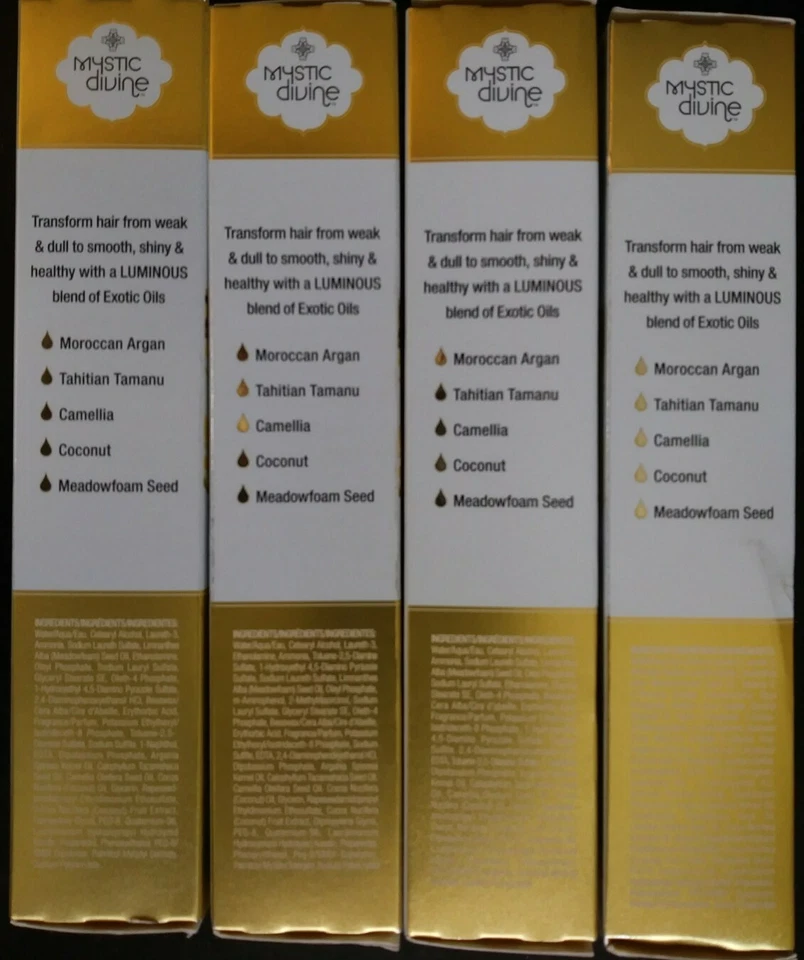 4 Mystic Divine Brown Hair Color Permanent Dye Salon Care USA 2VV 3NR 4VV 4NRV - Image 2 of 4