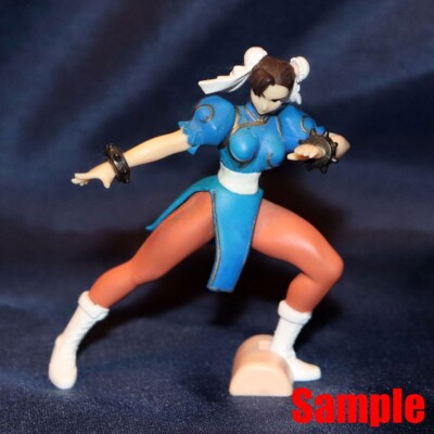 Figurine Street Fighter 2 Chun-Li Capcom 2003 - Kachi Victory Gummy (démontée)