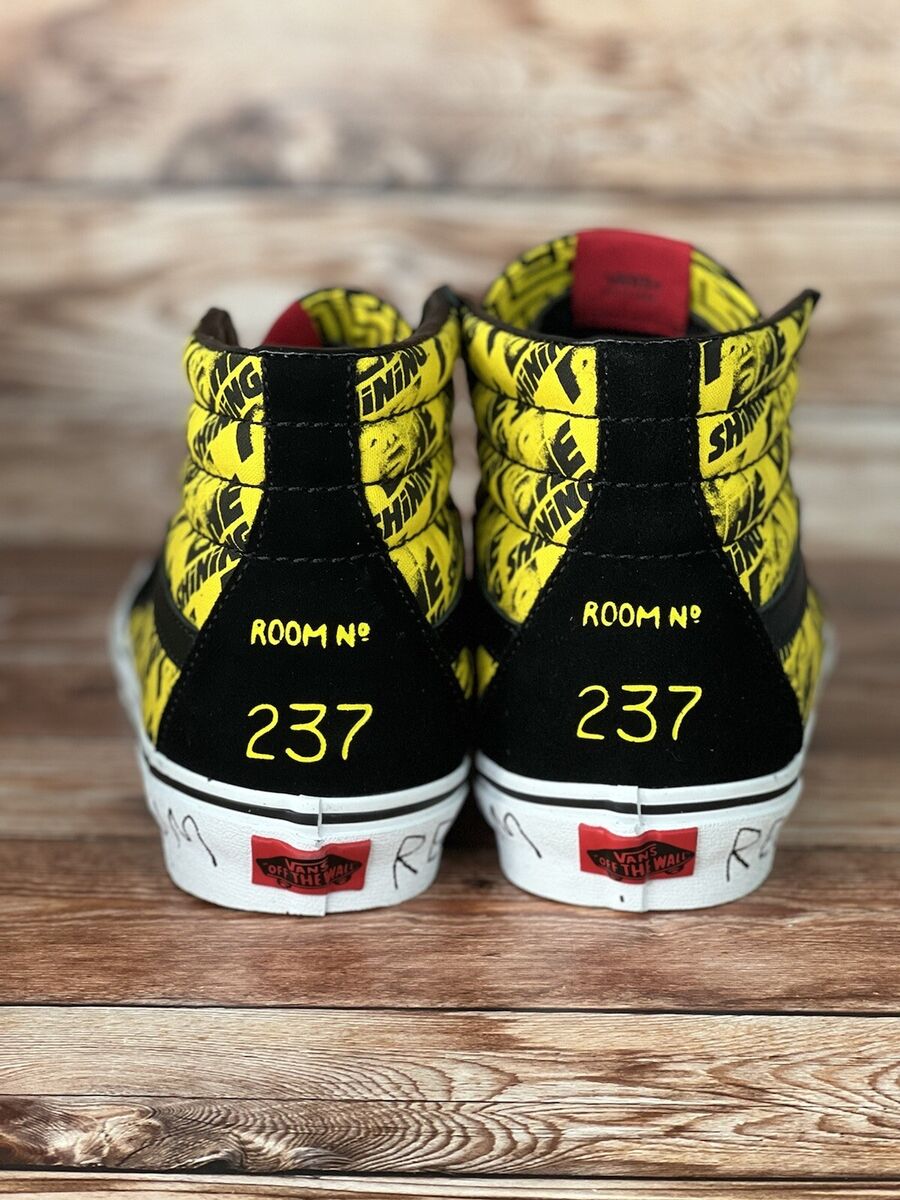 New Vans The Shining SK8 HI Horror Pack Yellow Stephen King New Vans The Shining SK8 HI Horror Pack Yellow Stephen King